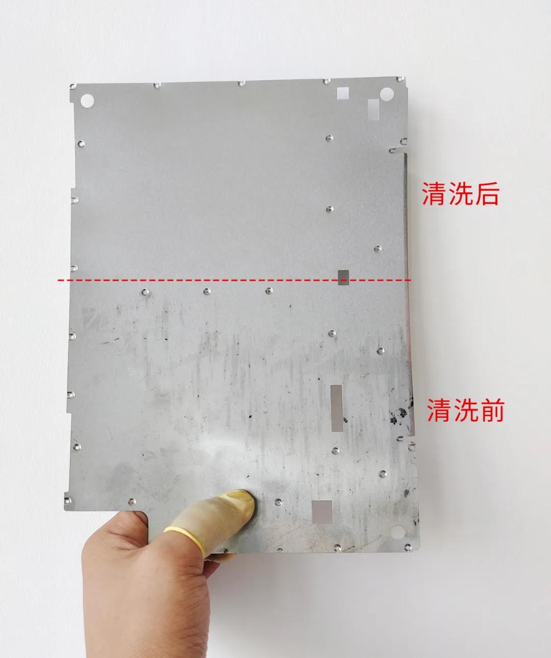 99.9%的不銹鋼沖壓片能輕松通過38#達因筆(圖1) 99.9%的不銹鋼沖壓片能輕松通過38#達因筆(圖1)