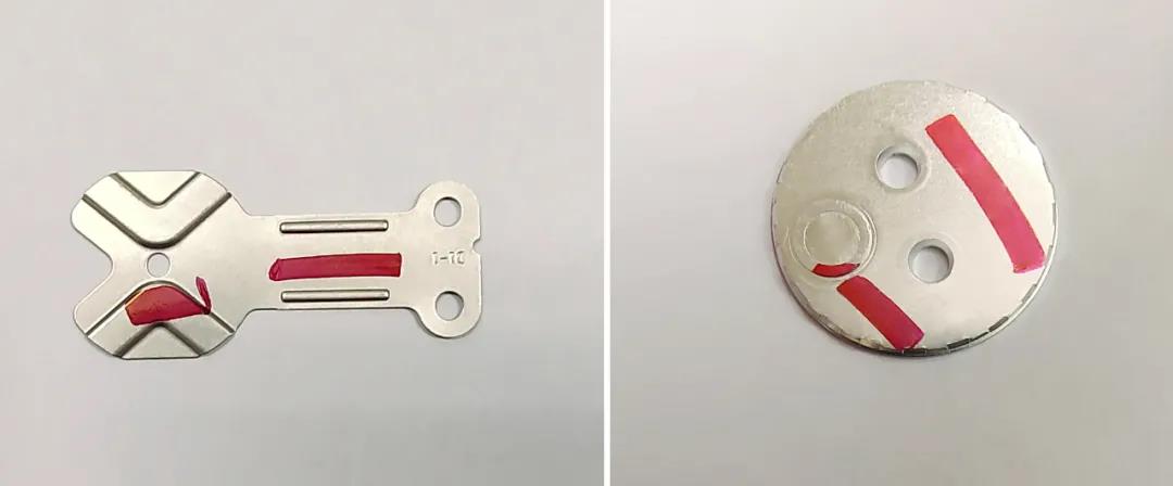 必看！鋰電池沖壓結構件如何輕松易過38#達因筆！(圖2)